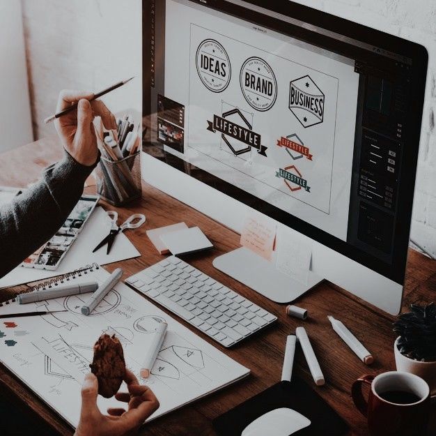 Graphic Design Workstation & Brand Identity